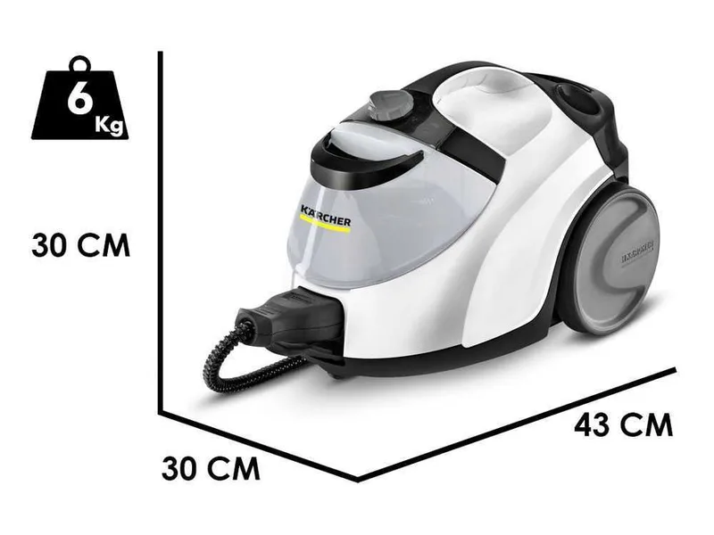 Karcher sc 5 EasyFix iron plug - Nettoyeur vapeur - Réservoir d'eau rechargeable - 2200 W