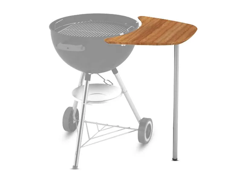 Tablette latérale en bambou Weber
