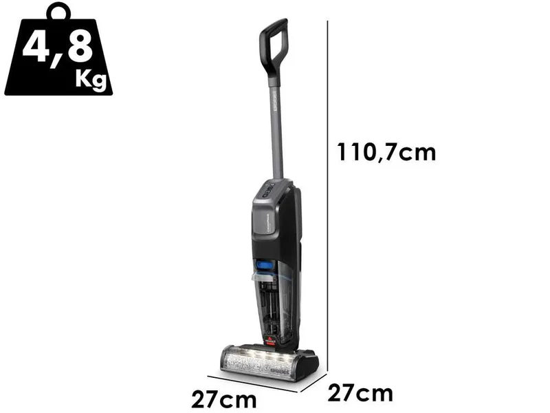 Bissel CrossWave OmniFind Select - Autolaveuse 3 en 1 lave, sèche et aspire - 25,9 V