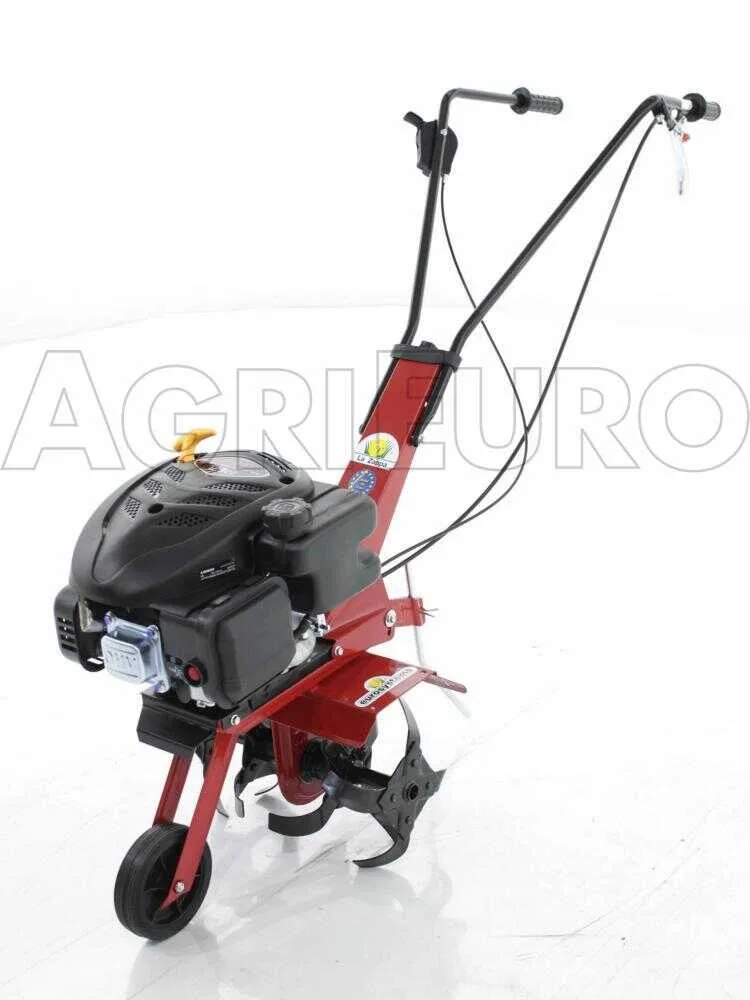 Eurosystems La Zappa - Motobineuse à essence 4 CV - Moteur Loncin 123 cm3