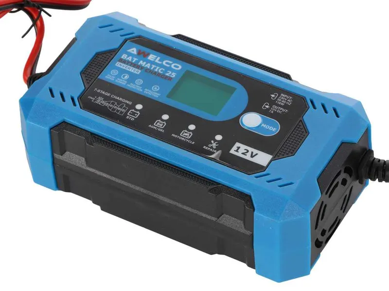 Awelco BAT MATIC 25 - Chargeur et mainteneur de charge - 12 V