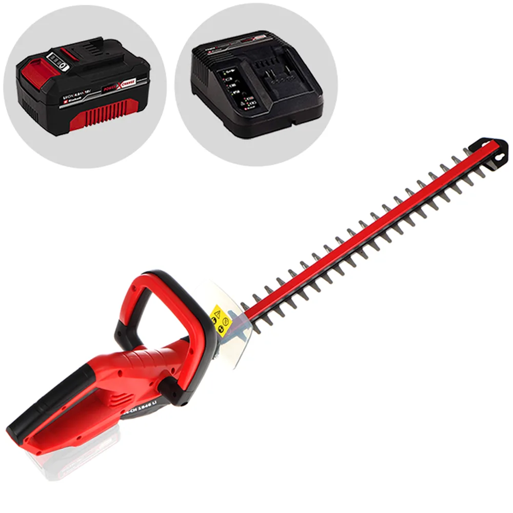 Einhell GE-CH 1846 Li PXC - Taille-haie électrique à batterie 18V 4Ah - Lame de 46 cm