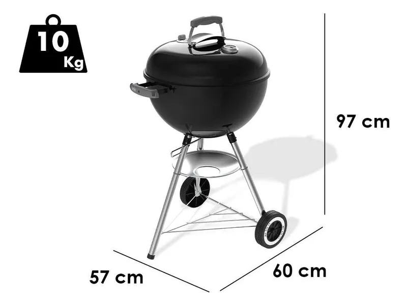 Weber Original Kettle 47 - Barbecue à charbon - Diamètre grille 47 cm
