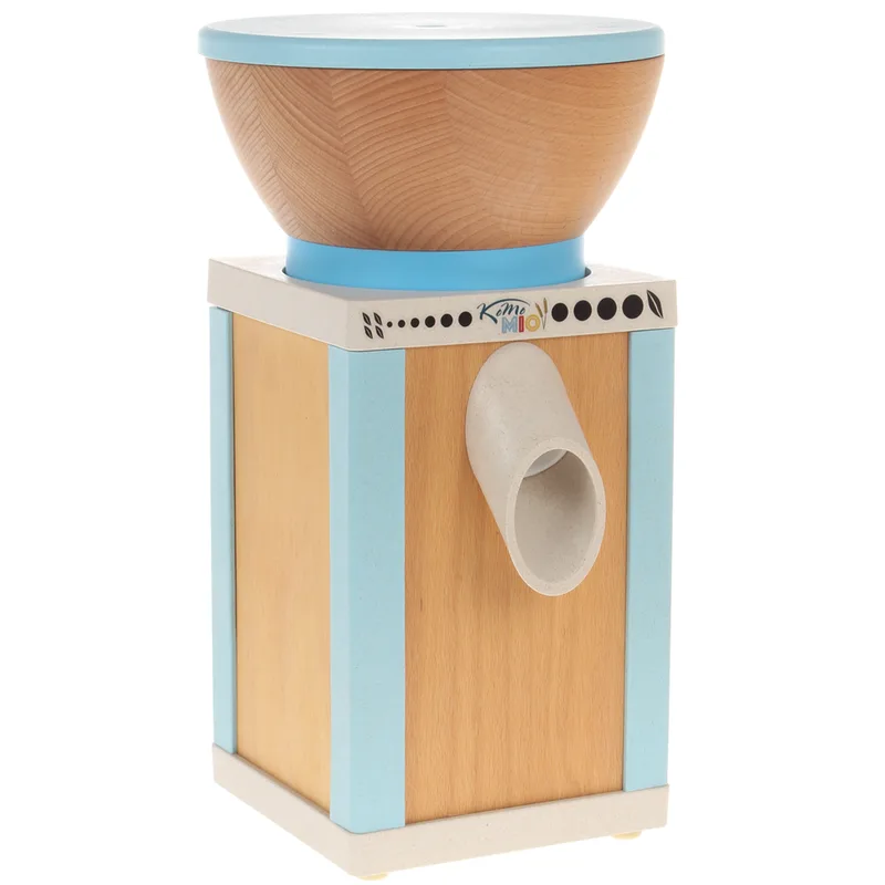Komo KoMoMio Bleu - Moulin à farine en hêtre avec meules en pierre - 360W