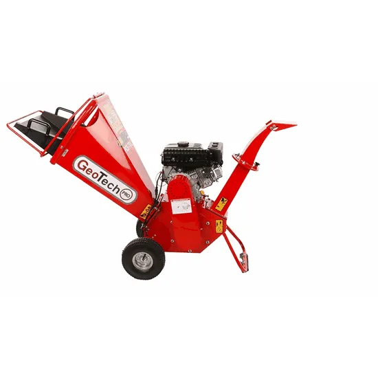 GeoTech Pro PCS70L - Broyeur de branche thermique professionnel - Moteur Loncin 7 CV