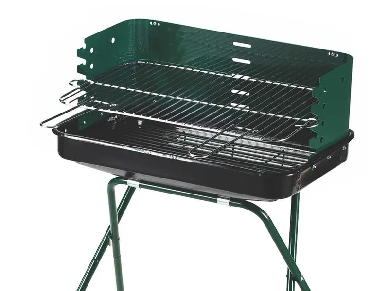 Ompagrill 60-40 Green - Barbecue à charbon