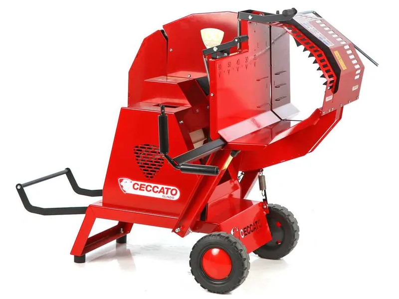 Ceccato Olindo Honda GP160 - Scie circulaire à bûches avec chevalet - à essence