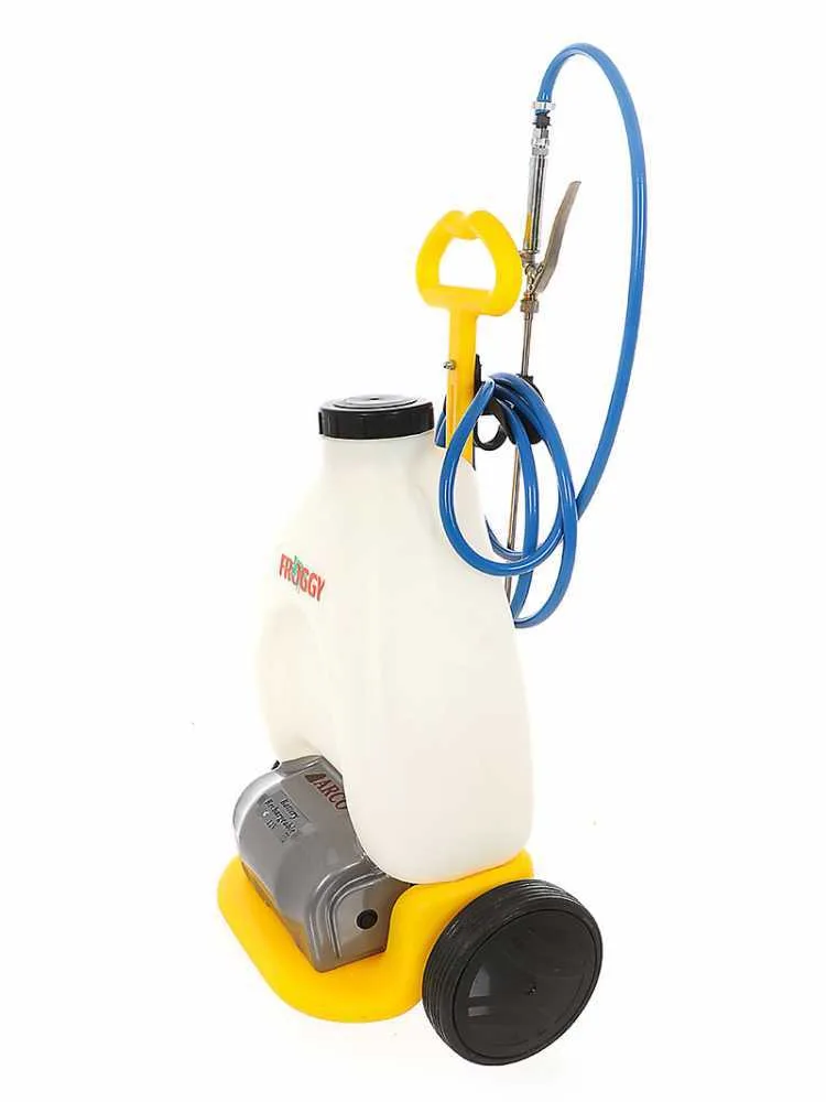 Pompe de pulvérisation à batterie à trolley ARCO Froggy Eco 12 volt - réservoir 20 lt