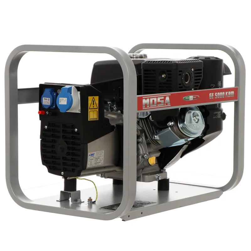 MOSA GE 5000 KBM - Groupe électrogène 4.4 KW monophasé - Alternateur italien - Moteur Kohler CP CH 395