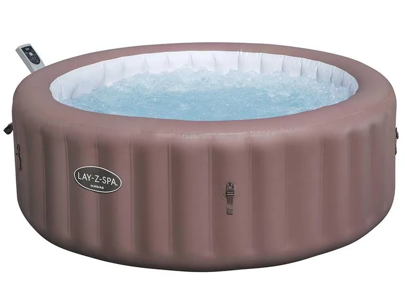Bestway Lay-Z-Spa Hawaii AirJet 6001G - Ø196x71 cm - Spa gonflable à hydromassage