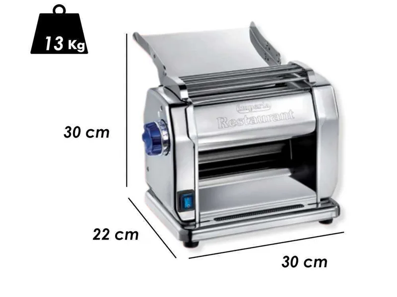 Imperia New Restaurant - Machine à pâtes électrique en INOX 160W