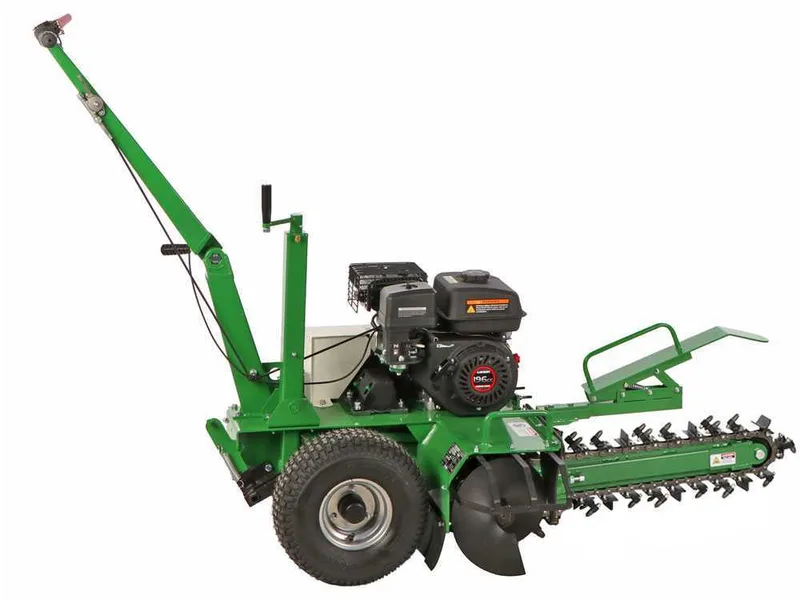 GreenBay L-450 - Trancheuse de sol - Moteur Loncin 196cm3