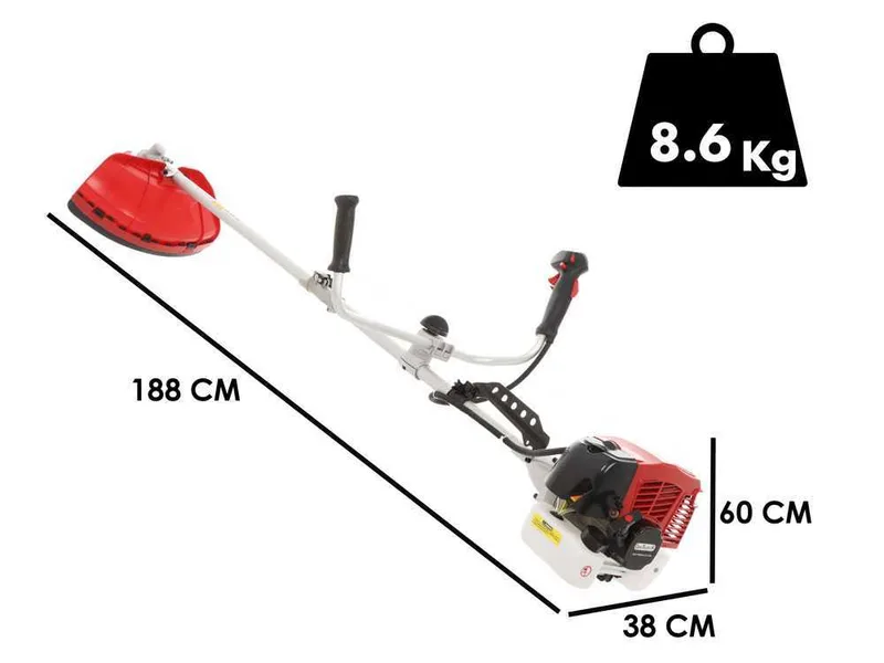 GeoTech GT-2 58D - Débroussailleuse thermique