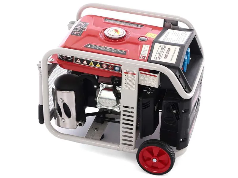 GeoTech Pro iGGP5000 - Groupe électrogène inverter 4 kw monophasé - sur chariot
