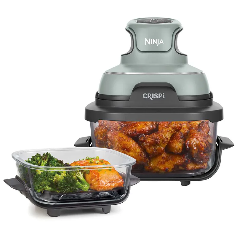Ninja CRISPi FN101EUSG - Friteuse à air chaud 9,5 L - Vert sauge