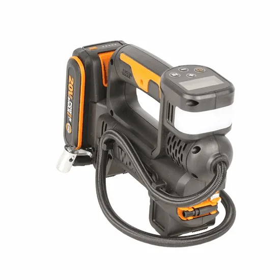 Worx WX092 - Compresseur électrique à batterie - 20 V 2 Ah