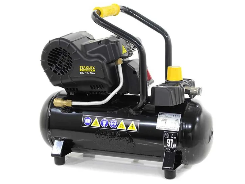 Stanley Fatmax HY 227/10/12 - Compresseur d'air électrique portatif monophasé - Moteur 2 CV - 12 L