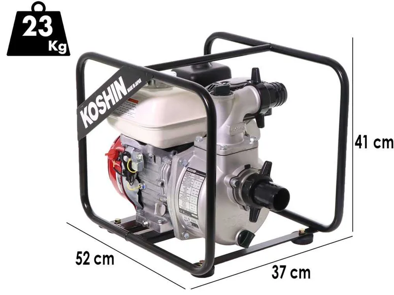 Oriental Koshin SEH-50X - Motopompe thermique auto-amorçante - Honda GX 120