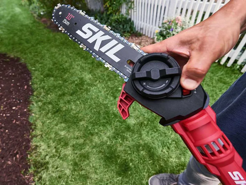 Skil 0582 CA - Perche d'élagage à batterie sur perche télescopique - 40V/2.5ah