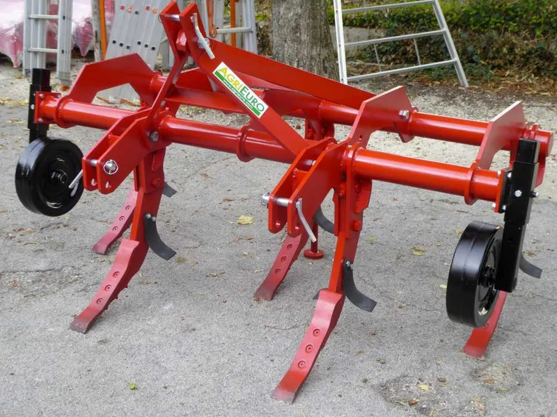 Décompacteur agricole série lourde 200 - 5 dents - Roues en acier