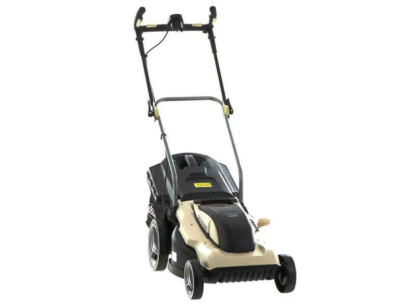 BlackStone B-ELM 43 - Tondeuse à gazon électrique - 2000W - Coupe de 43 cm