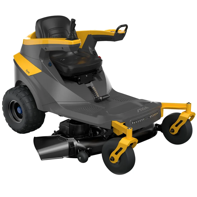 Stiga Gyro 700e - Tracteur tondeuse axiale à batterie - Moteur électrique à batterie 48 V - 64 Ah