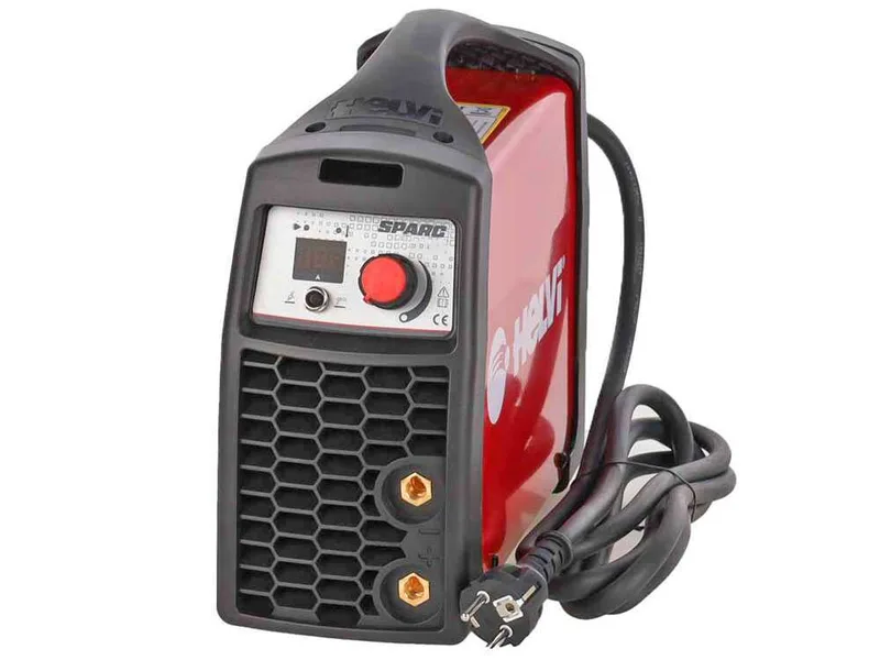 Helvi Sparc 200 - Poste à souder inverter (MMA) + Mallette antichoc, courant continu (CC)