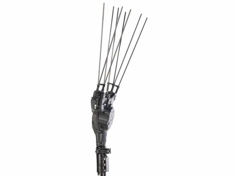 Zanon Murcielago X Lazer AL-200 - Peigne vibreur à batterie 2x 18V 10Ah - Perche télescopique 180/260 cm
