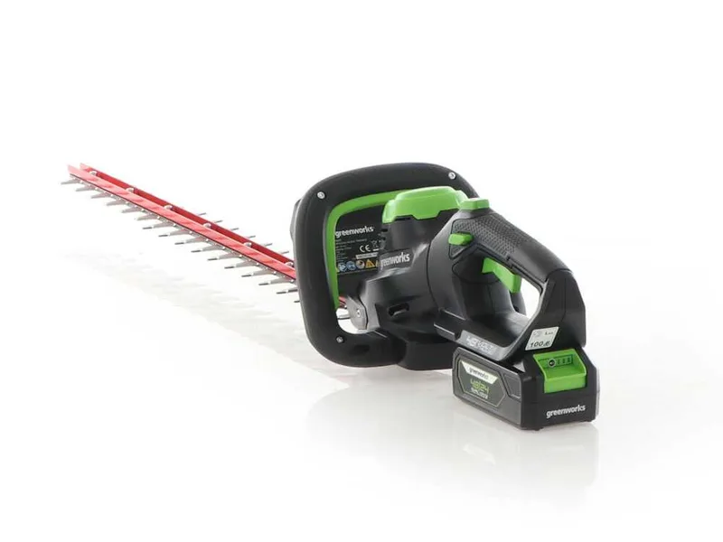 Greenworks G48HT - Taille-haie à batterie avec lame de 61 cm