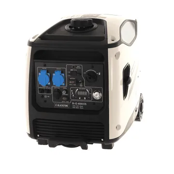 BlackStone B-iG 4000 ES - Groupe électrogène inverter à essence version à roues 3.8 kW - Continue 3.5 kW monophasé