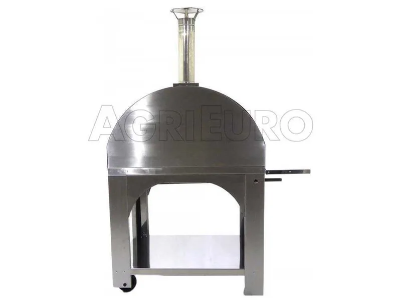 Cibus Inox - Four à bois à pizza d'extérieur - 5 pizzas