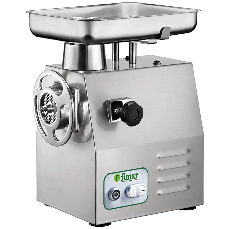 Fimar 22RG - Hachoir à viande électrique - 400 V - 1.5 CV - Groupe de hachage en INOX - Avec inverseur de marche