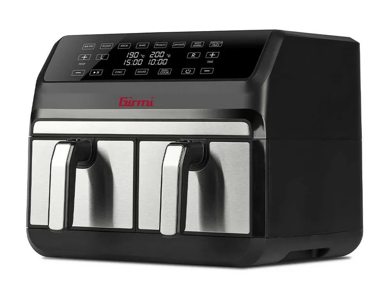 Girmi FG22 Ecofrit Bis - Friteuse sans huile numérique avec bac double