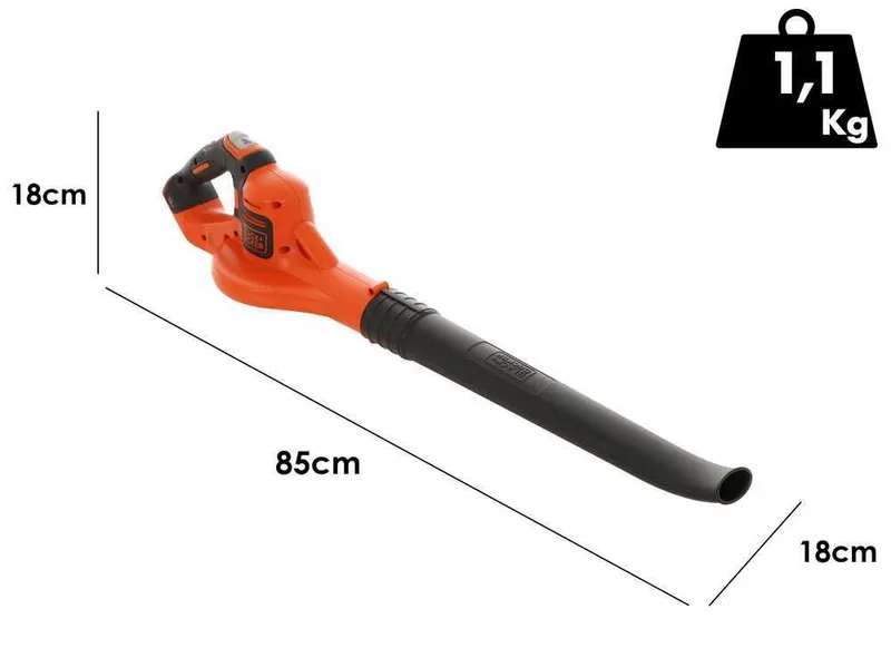 Black & Decker GWC1820PCB-XJ - Souffleur à batterie