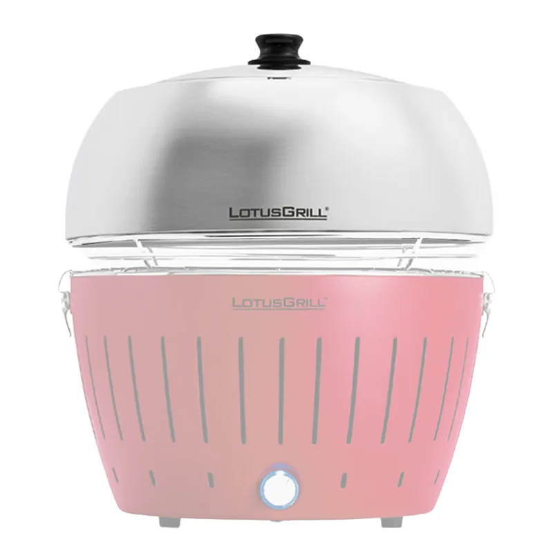 LotusGrill - Hotte en acier inox et verre