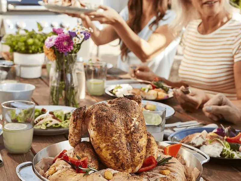 Support de cuisson pour poulet Weber