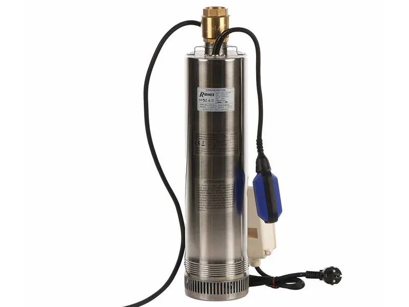 Ribimex PRPVC1102/65F - Pompe immergée pour puits - 1100 W - Eaux claires