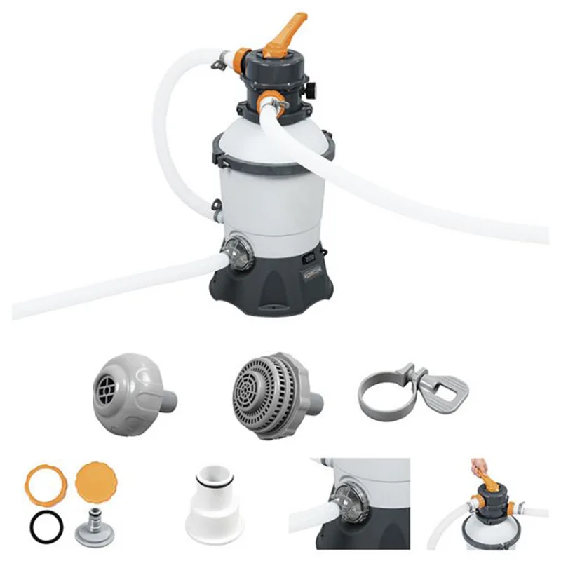 Pompe de filtration à sable Bestway 58515 - Débit d'eau 3.596 l/h - 85 W