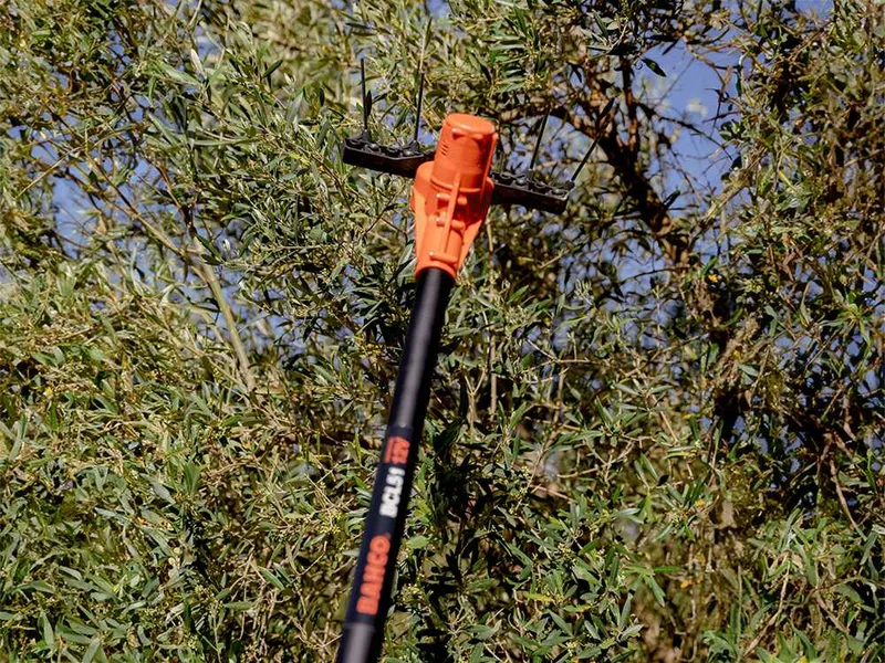 Bahco BCL51 12V - Peigne vibreur électrique à batterie - Perche fixe en aluminium + Rallonge - 230 + 100cm