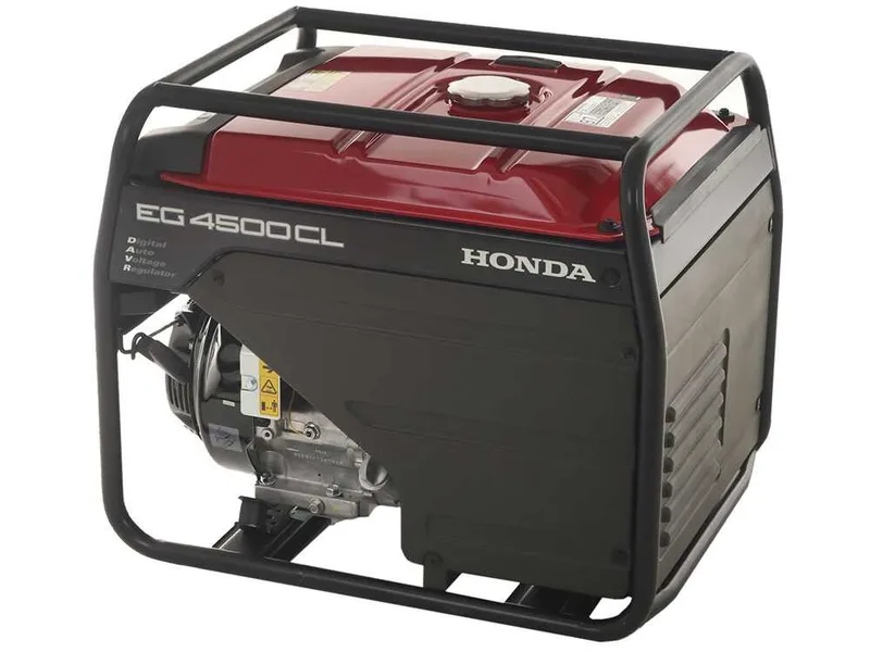 Honda EG 4500 CL - Groupe électrogène à essence avec AVR 4.5 kW - Continu 4 kW Monophasé