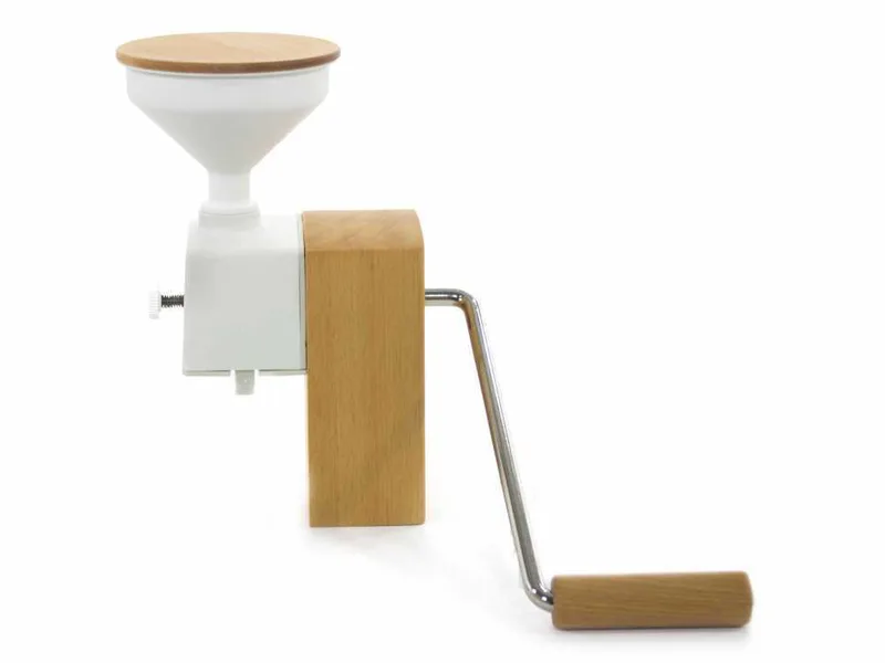 Komo Flocino 200g - Floconneuse manuelle avec rouleaux coniques en acier inoxydable