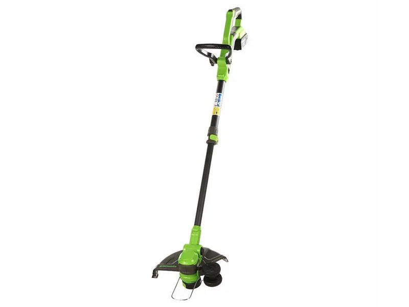 Greenworks G48GTE30IIK2 - Coupe-bordure à batterie - 48 V 2 Ah