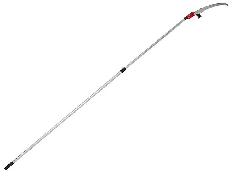 Scie de jardin Ausonia sur perche télescopique en aluminium de 3 mètres - lame de 35 cm