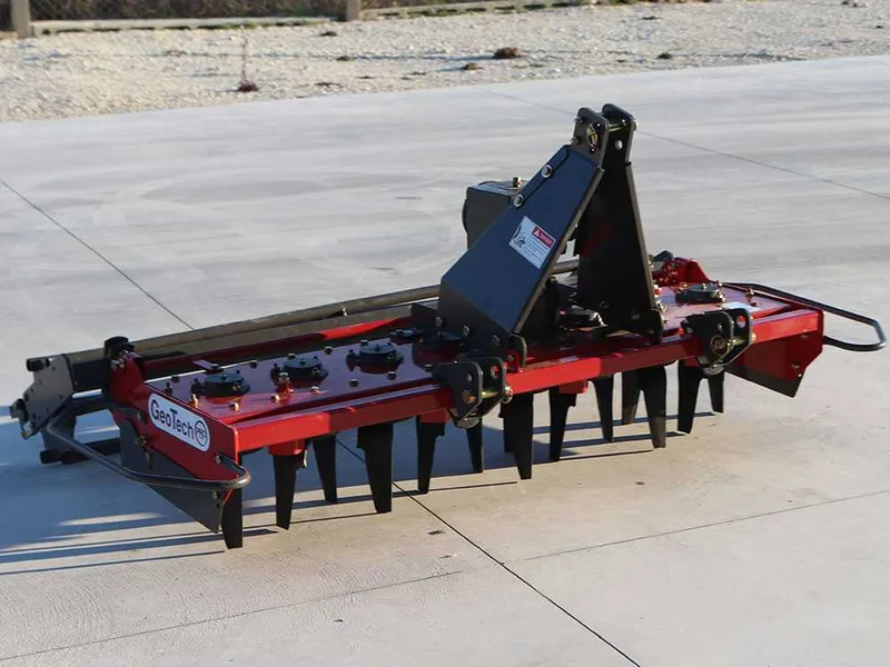 Herse rotative GeoTech Pro ER 170 - largeur de travail 170 cm -16 lames - Série légère