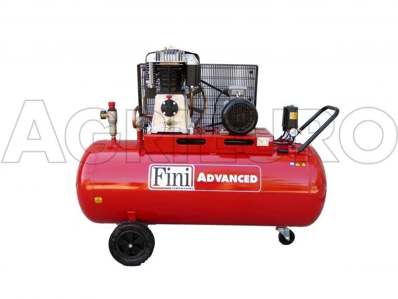 Fini Advanced BK 114-270L - Compresseur d'air électrique triphasé à courroie - Moteur 5.5 CV - 270 L