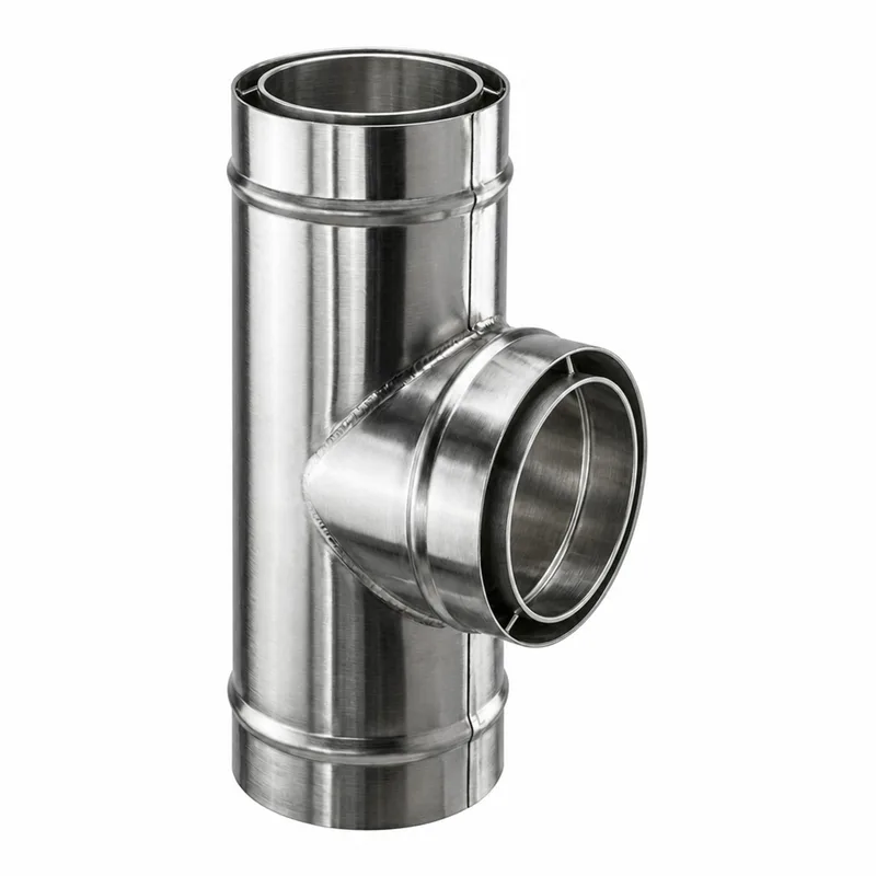 Schiedel Té 90° pour ICS Ø 130 mm