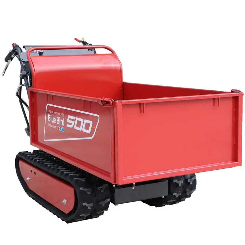 Brouette à chenilles blue bird Transporter 500 H - Caisson extensible avec charge de 500 Kg