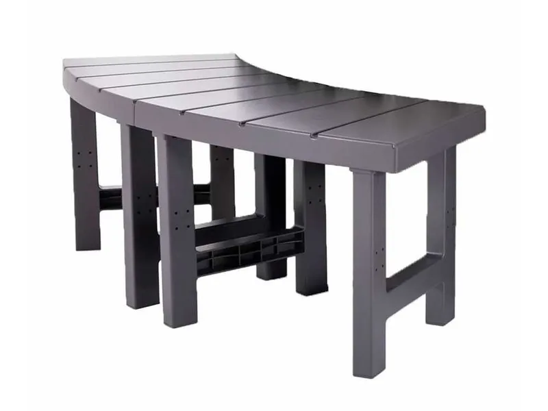 Intex - Banquette à 2 places moyennes + 2 places hautes pour spa rond