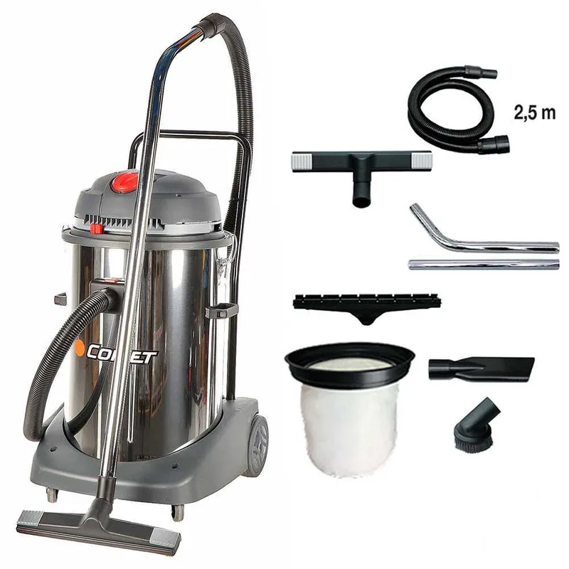 Comet CVP 378 X - Bidon aspirateur - 3 moteurs - Série Professionnelle