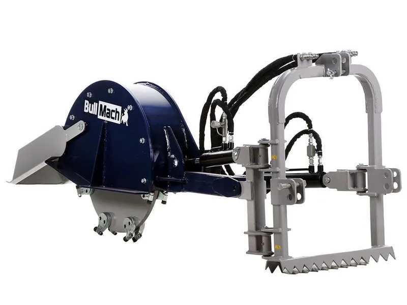 BullMach ARES 61 H - Rogneuse de souches à tracteur - Déport hydraulique